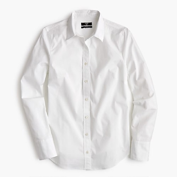J. Crew Tops - J Crew Slim Stretch Perfect Shirt